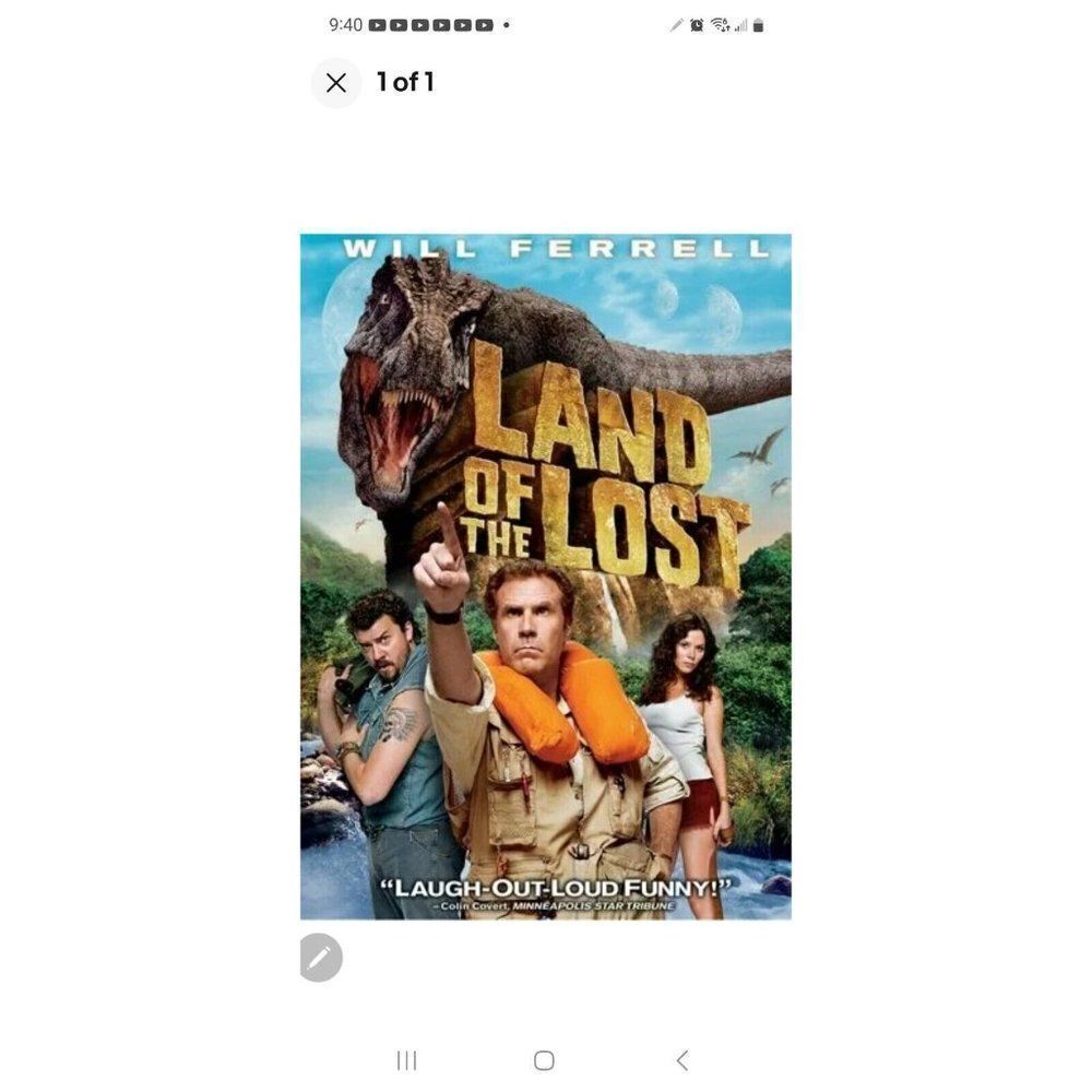 Land of the Lost DVD 2009 Widescreen NEW PG-13 Will Ferrell Funny Comedy‎
